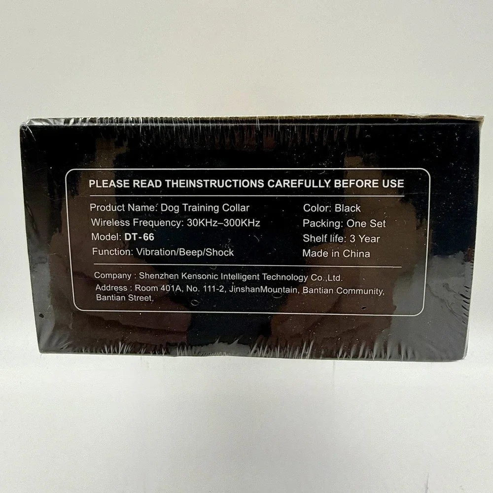 DeluPet Dog Training Collar Model DT-66 with Remote‎ Factory Sealed New